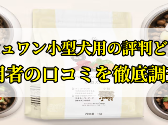 ミシュワン小型犬用ドッグフードの口コミを徹底調査！